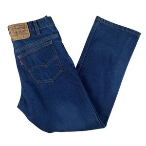 Vintage Levis Jeans Mens 32x29 Orange Tab Denim Straight Zip USA 70s 205 08 0914